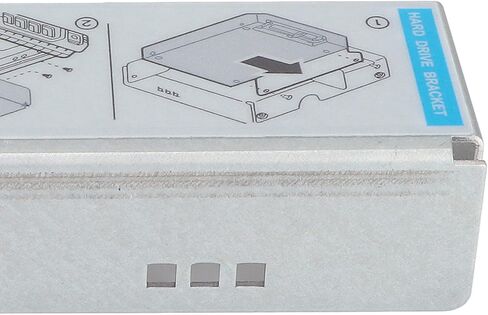 Drfeify F238F SAS صندوق حامل القرص الصلب 2.5 بوصة إلى 3.5 بوصة SSD محول قوس متوافق مع خوادم PowerEdge R320 R420 R620 T320 T420 T620 in Kuwait