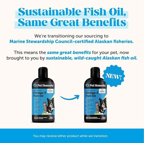 Pet Honesty Omega SkinHealth Chews for Dogs - Omega 3 Fish Oil - Krill, Spirulina, Omega-3s, Alaskan for Healthy Skin & Coat, Helps Itchy Skin, Dog Allergies, May Reduce Normal Shedding - (90 Count) in Saudi Arabia