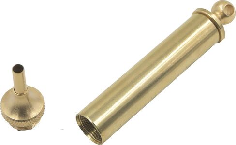 Muzzleloader Brass Flintlock Pan Primer - 3 موزع نحاسي للحبوب - MZ1402 in Saudi Arabia