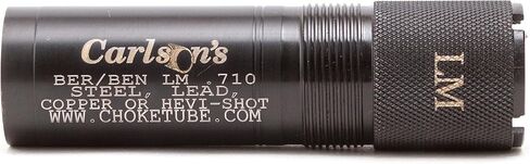 Carlsons Choke Tubes 12 Gauge for Beretta Benelli Mobil | Stainless Steel | Blued Sporting Clays Choke Tube | Made in USA in Saudi Arabia
