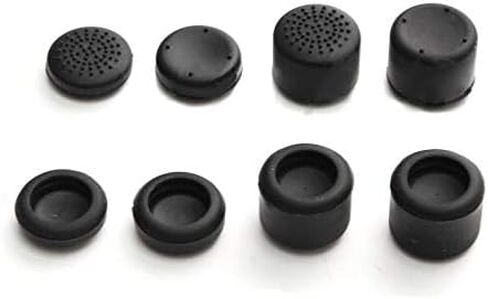 8 * سيليكون عصا الإبهام عصا التحكم غطاء قبضة Thumbsticks غطاء تغليف لنينتندو سويتش لـ Joy-Con in Saudi Arabia