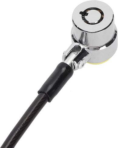 Generic Laptop Locking Cable, Laptop Lock AntiTheft Galvanized Computer Security Cable with Lock Base with Combination Universal for Most in Saudi Arabia