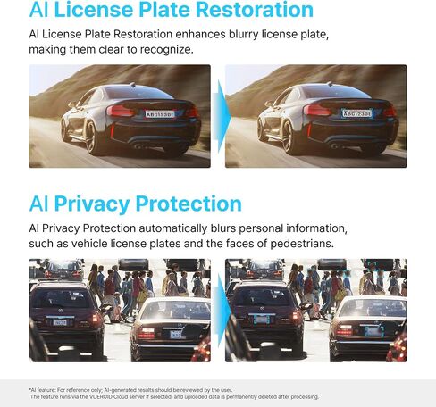 [حزمة] Vueroid S1 4K Infinite Dash Cam 3CH + بطاقة SD سعة 256 جيجابايت + كابل OBD | كاميرا داش 4K، 2.5K، FHD للسيارات، مستشعر STARVIS2، رؤية ليلية، وضع ركن السيارة 24 ساعة، فيديو السيارة in Kuwait