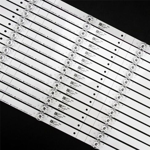 BestParts 14 pcs LED LED Backlight Strips Replacement for Hisense 75'' TV 75H6570G 75R6E3 HD750S3U81-TAB1 SVH750A76 CRH-BX75S3U813030T14069B8-REV1.3 in Saudi Arabia