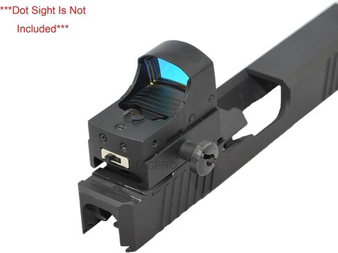 لوحة غطاء RMR من الألومنيوم، تحويل RMR إلى Picatinny لشرائح القطع Gl0ck G17 G19 G26 RMR in Kuwait