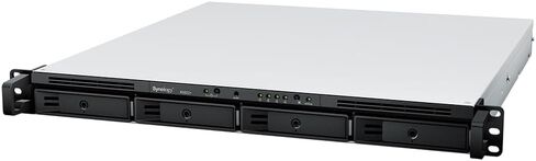 خادم Synology RackStation RS822+ NAS مع وحدة المعالجة المركزية Ryzen 2.2 جيجا هرتز، وذاكرة 32 جيجا بايت، وتخزين محرك أقراص ثابتة سعة 16 تيرابايت، و4 منافذ LAN بسرعة 1 جيجابت، وحزمة نظام تشغيل DSM مع مجموعة السكك الحديدية in Saudi Arabia