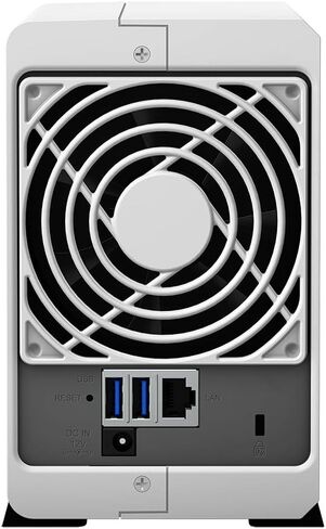 Synology DiskStation DS220j NAS Server for Business with Quad Core CPU, 512MB Memory, 4TB SSD Storage, DSM Operating System in Saudi Arabia