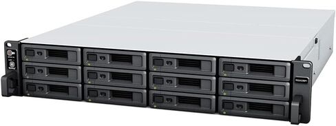 Synology RackStation RS2423RP+ NAS Server with Ryzen 3.35GHz CPU, 32GB Memory, 264TB HDD Storage, 10GbE LAN Ports, Redundant Power, DSM Operating System Bundle with Rail kit in Saudi Arabia