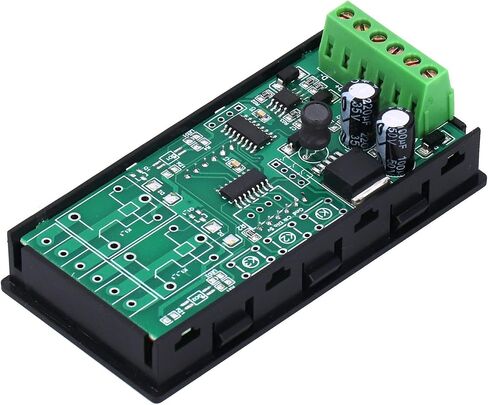 شاشة PLC LED منفذ تسلسلي متر 4 أرقام DC5 36V MODBUS RTU RS485 الاتصالات للأتمتة الصناعية أسود ABS خفيف الوزن متين in Kuwait