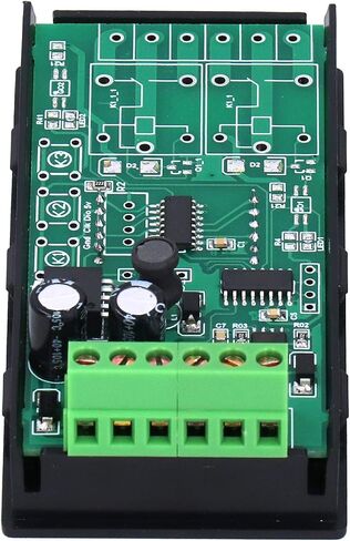 شاشة PLC LED منفذ تسلسلي متر 4 أرقام DC5 36V MODBUS RTU RS485 الاتصالات للأتمتة الصناعية أسود ABS خفيف الوزن متين in Kuwait