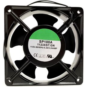 for SP100A 1123XST. GN 115V 0.26/0.24A 29.9W 3100RPM 49DB 120X120X38MM 2-Wire Cooling Fan in Saudi Arabia