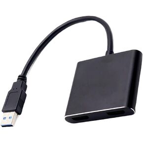 محول USB إلى HD - محول عرض USB - ناقل إشارة موصل التوصيل والتشغيل 1920X1080 للمنزل المكتبي والكمبيوتر المحمول والكمبيوتر المحمول in Kuwait