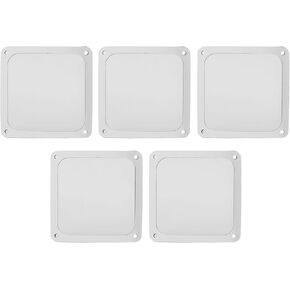 Dust Filter PC 120mm, Magnetic Frame Fan Dust Mesh PC Cooler Filter Dustproofs Computer Fan Grills(Nylon, 5pcs, Black) (Black) in Kuwait