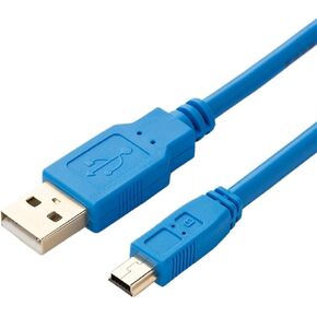 كابل برمجة USB-Q مناسب لسلسلة Q USB-Q06UDEH Q03UDE كابل تنزيل USB إلى منفذ صغير (USB-Q (أزرق)، 2 متر) in Kuwait