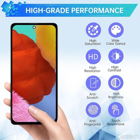 بديل شاشة Samsung Galaxy A51 مع إطار شاشة LCD تعمل باللمس محول رقمي تجميع كامل زجاج إصلاح مع مجموعة أدوات إصلاح SM-A515F (A515F A515FN/DS A515U) in Saudi Arabia