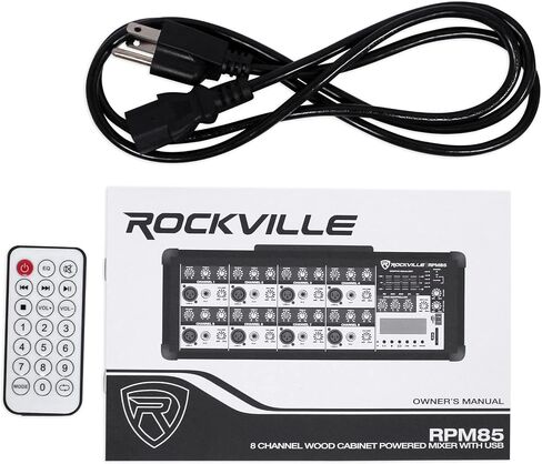 (2) Rockville KPS12 12" 3-Way 1600w Karaoke/Pro Speakers+Amplifier+Wireless Mics in Saudi Arabia