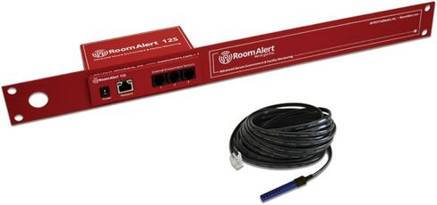 Room Alert 12SR Foundation Bundle - Complete Proactive Environment Monitor with External Sensors & Enterprise Security - Made in USA in Saudi Arabia