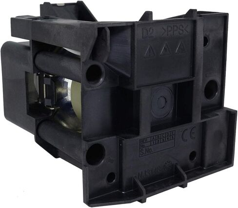 Jaspertronics™ Original DT01881 Lamp & Housing for Hitachi Projectors - Fits CP-WU8700, CP-WX8750, CP-X8800, MC-WU8701B, HCP-D877U & More - 1 Unit Per Pack with 1 Year Warranty in Saudi Arabia