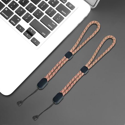 حبل معصم عاكس محسّن لوحدة التحكم Meta Quest 2، أشرطة يد مريحة قابلة للتعديل، ملحقات بديلة سهلة التركيب لملاءمة وحدة التحكم الآمنة (أسود) in Kuwait