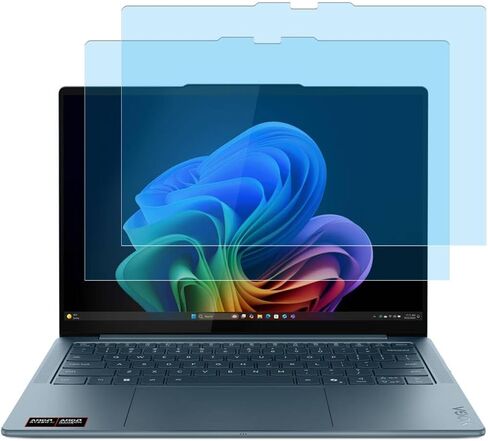 واقي شاشة مكون من قطعتين لجهاز Lenovo Yoga 7i / Yoga 7 14 2 في 1 للكمبيوتر المحمول بشاشة تعمل باللمس، مضاد للضوء الأزرق ومضاد للوهج ومضاد لبصمات الأصابع وفلتر مضاد للأشعة فوق البنفسجية، يقلل من إجهاد العين (فقط لموديلات 2023-2024) in Saudi Arabia