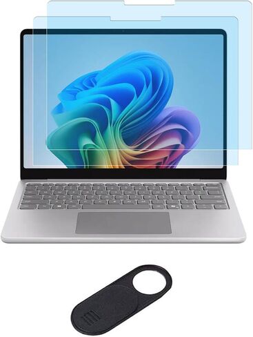 واقي شاشة مكون من قطعتين لجهاز Microsoft Surface Laptop 13 بوصة 2025، مضاد للضوء الأزرق ومضاد للوهج وفلتر شاشة لحماية العين ومضاد لبصمات الأصابع in Saudi Arabia