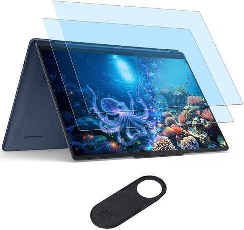 2 Pack Anti Blue Light Screen Protector for 2023-2024 Lenovo Yoga 9i 2-in-1 & Yoga 9 2-in-1 (14IAP7 14IRP8 14IRP8 14IMH9) 14 Inch Touchscreen Laptop,Anti Glare (Matte) Shield in Saudi Arabia