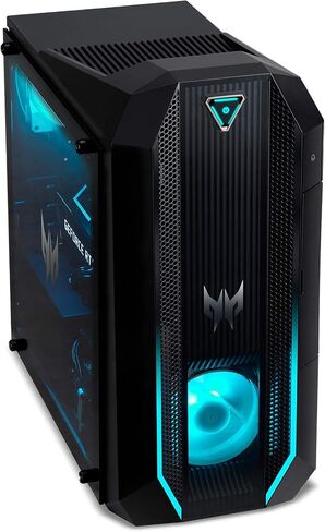 acer Nitro 60 Gaming Desktop Computer Intel 20-core i7-14700F 32GB DDR5 2TB SSD GeForce RTX 5060 Ti 16GB GDDR7 DLSS4 (Up to 759 AI Tops) Type-C DisplayPort Wi-Fi6 Win11 ICP Hub in Saudi Arabia
