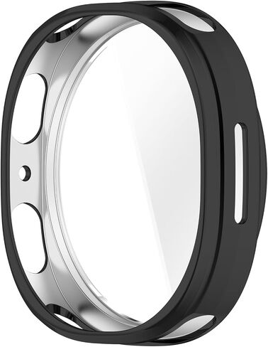 Compatible with Samsung Galaxy Watch 8 40MM 44MM Case,Soft Flexible TPU Ultra-Thin Scratch Resistant Full Protective Bumper Cover for Samsung Galaxy Watch 8 Smartwatch (Gold, 40MM) in Saudi Arabia