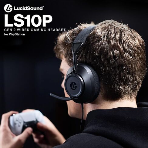 سماعة رأس سلكية للألعاب LucidSound LS10X Gen 2 لأجهزة Xbox Series X|S - سوداء، مرخصة رسميًا، مصممة لتوفير الراحة، وعناصر تحكم الصوت سريعة الوصول، وصوت ممتاز، وميكروفون بوم كتم الصوت in Kuwait