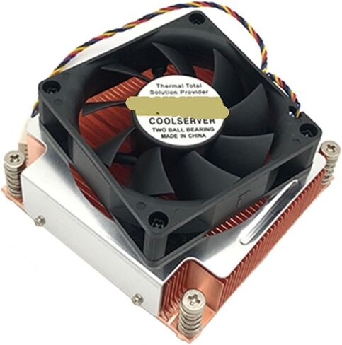 LGA2011-2U3C 2U Server Cooler 110W LGA 2011 Square Type Radiator Heat Sink LGA2011 80mm*80mm Mounting Pitch in Saudi Arabia