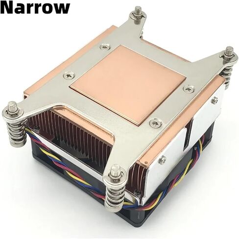 LGA2011-2U3CC 2U مبرد الخادم 110 وات LGA 2011 المبرد بالوعة الحرارة LGA2011 (ضيق) in Kuwait