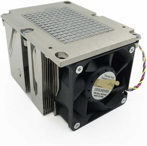 LGA3647-2U-R82 وحدة المعالجة المركزية برودة 205 واط ل LGA 3647 مستطيل نوع المبرد 2U بالوعة الحرارة 4 أنابيب الحرارة الجانب ضربة مروحة التبريد in Saudi Arabia