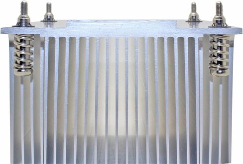 2U Server CPU Cooler Radiator Aluminum heatsink for 1150 1151 1155 1156 i3 i5 i7 Industrial Computer Passive Cooling in Saudi Arabia