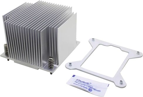 2U Server CPU Cooler Radiator Aluminum heatsink for 1150 1151 1155 1156 i3 i5 i7 Industrial Computer Passive Cooling in Saudi Arabia