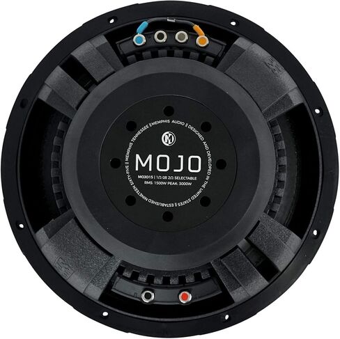 Memphis Audio MOJO1512 MOJO 7 Series 15 مضخم صوت مكون من مقاومة اختيارية 1 أو 2 أوم in Saudi Arabia
