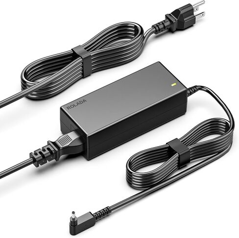 65W Laptop Charger Compatible with Acer Chromebook 15 14 13 11 R11 N15Q8, N15Q9, N15Q10, CB3, CB5, C720, C720p, C738T, C731, C740; Acer Aspire 3 5, Swift/Spin 1 3 5 Power Supply Cord in Saudi Arabia