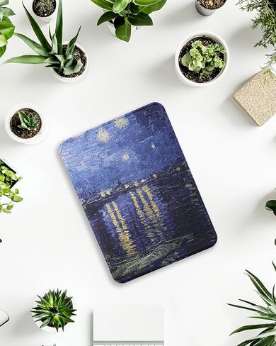 حافظة لجهاز Kindle Paperwhite الجيل الثاني عشر 2024 وKindle Colorsoft Signature Edition مقاس 7 بوصات، غطاء حماية خلفي شفاف ناعم من مادة TPU in Saudi Arabia