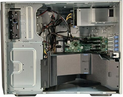 الخادم البرجي PowerEdge T340 من Dell، وحدة المعالجة المركزية Xeon E-2136 بسرعة 3.30 جيجا هرتز سداسية النواة، وذاكرة الوصول العشوائي DDR4 سعة 16 جيجابايت، ووحدة التحكم PERC H330 PCIe، وصواني 8X (متجددة) in Kuwait