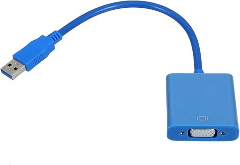 جهاز كمبيوتر شخصى USB 3.0 إلى V/GA ​​محول كابل محول لـ Hd 1920X1080 متعدد العرض يدعم 10 8 7 pl-UG Play كابلات أجهزة الكمبيوتر in Saudi Arabia