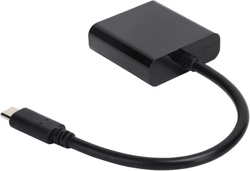 SUNGOOYUE USB TypeC to VGA Adapter, Black ABS, 9.1in Cable, 10Gbps HighSpeed Data Transfer, 1080P Resolution Support, Plug and Play Converter in Saudi Arabia