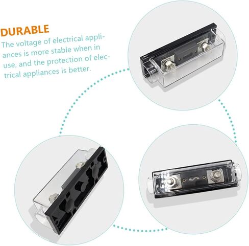 Cabilock Anl Fuse Holder Fuse Block Auto Rv Yacht High Conductivity Heat Resistant Shell in Saudi Arabia