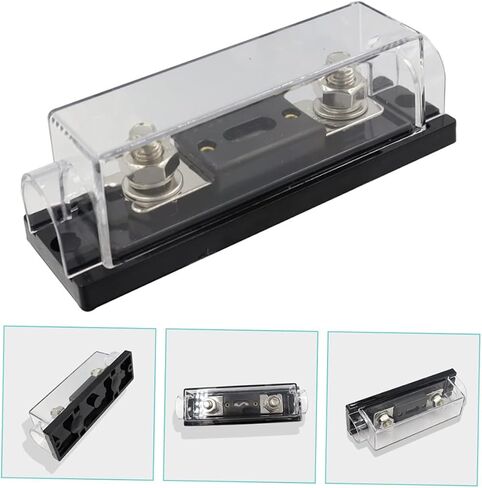 Cabilock Anl Fuse Holder Fuse Block Auto Rv Yacht High Conductivity Heat Resistant Shell in Saudi Arabia