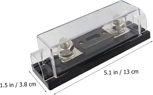 Cabilock Anl Fuse Holder Fuse Block Auto Rv Yacht High Conductivity Heat Resistant Shell in Saudi Arabia