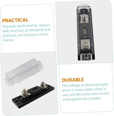 Cabilock Anl Fuse Holder Fuse Block Auto Rv Yacht High Conductivity Heat Resistant Shell in Saudi Arabia