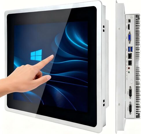 لوحة كمبيوتر صناعية مدمجة، 10 نقاط سعوية Win10 Pro لوحة كمبيوتر صناعية تعمل باللمس، IP65 كمبيوتر الكل في واحد مع 1xRS485، 5xRS232، I5 7200U، 17 بوصة، ذاكرة الوصول العشوائي 8 جيجابايت + 256 جيجا SSD in Kuwait