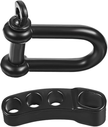 4 Pcs Paracord Bracelet Buckles, Metal D Ring Shackle Clasp for Outdoor Survival Bracelet Wrist, Screw Pin for Camping, Paracord Watch Band in Saudi Arabia