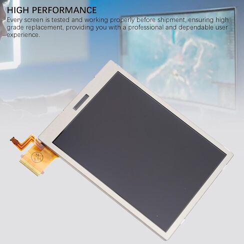 Denash Bottom Lower LCD Screen Display Replacement for 3DS, Anti Fingerprint, Scratch Proof in Saudi Arabia