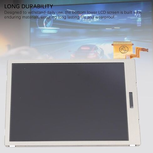 Denash Bottom Lower LCD Screen Display Replacement for 3DS, Anti Fingerprint, Scratch Proof in Saudi Arabia