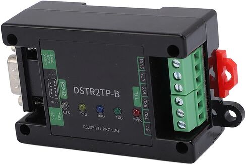 وحدة المنفذ التسلسلي SUNGOOYUE RS232 TTL مع 5 مؤشرات LED. نطاق دعم معدل الباود ≥150 كيلوبت في الثانية مدمج للاتصال السلس in Kuwait