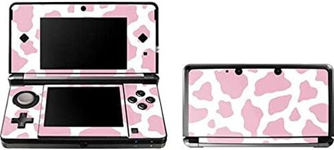 Skinit Decal Gaming Skin Compatible with 3DS (2011) - Originally Designed Pink Cow Print Design in Saudi Arabia